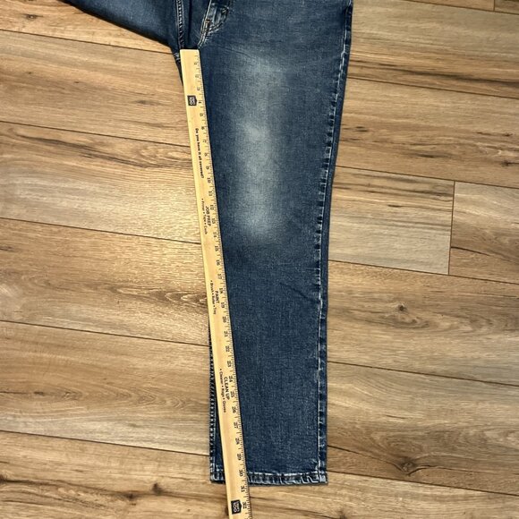 Men's Levis 511 Slim Fit Stretch Denim Jeans Size 40x32 Blue Modern Red Tab - Picture 5 of 13